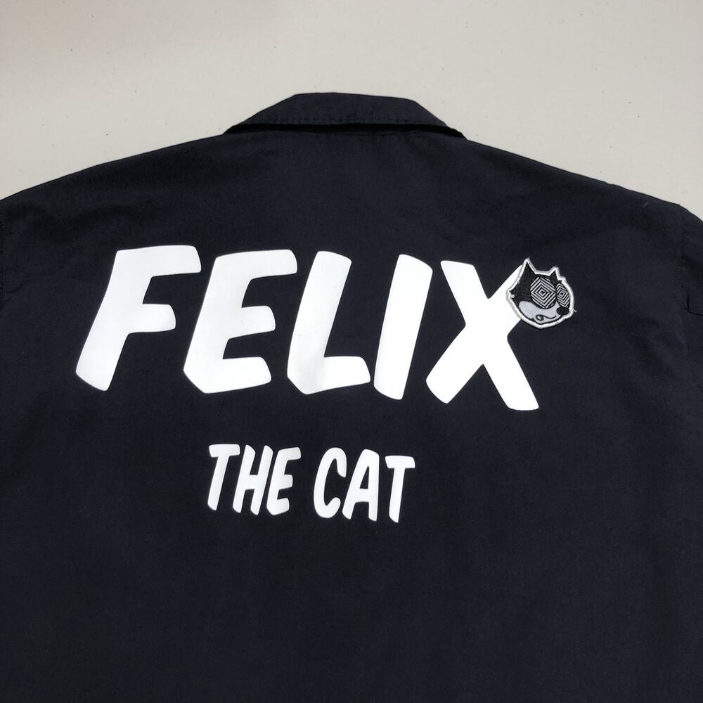 GU X FELIX the Cat Navy Blue Jacket Adult Size SMALL Dream Works - Picture 7 of 9